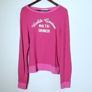 NWT Wildfox World's Greatest Mai Tai Drinker